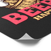 Maak je geen zorgen over Beer Happy Poster (Hoek)