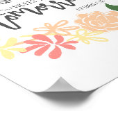 Maak je geen zorgen over Bijbelverse ventilator Ch Poster (Hoek)