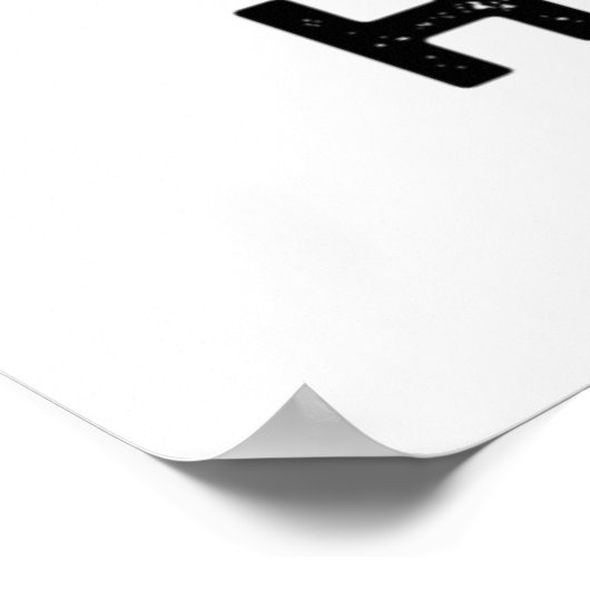 Maak je geen zorgen over Brie Happy Funny Cheese P Poster (Hoek)