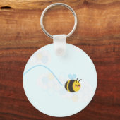 Maak je geen zorgen over de gelukkige sleutelring sleutelhanger (Achterkant)