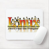 Maak je geen zorgen over de pinguïn muismat (Met muis)