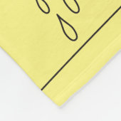 Maak je geen zorgen over een fijne, grappige creat fleece deken (Hoek)