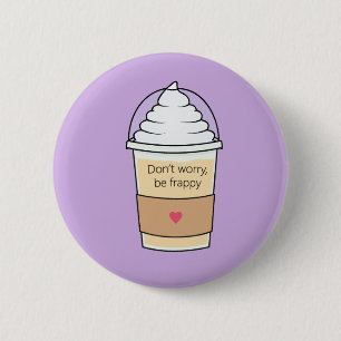 Maak je geen zorgen over een slechte pinpas. ronde button 5,7 cm