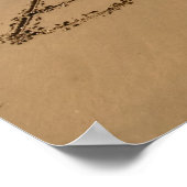 maak je geen zorgen over gelukkig poster (Hoek)