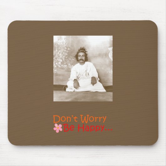 Maak je geen zorgen over het muispad muismat (Voorkant)