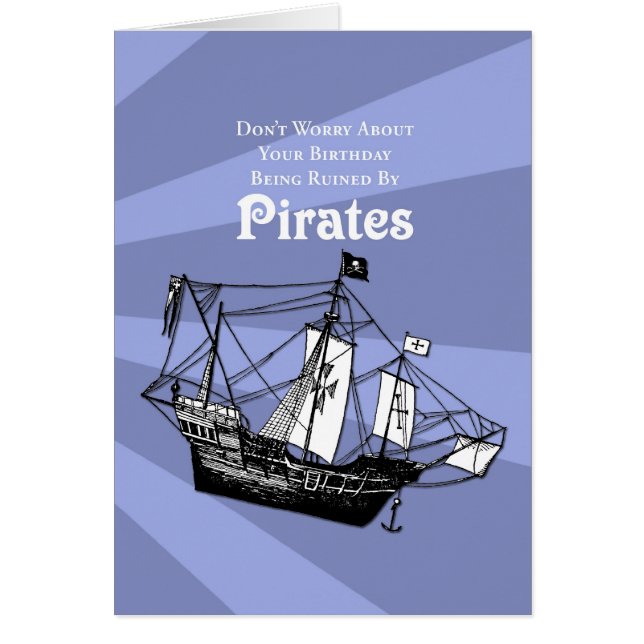 Maak je geen zorgen over piraten (Voorkant)