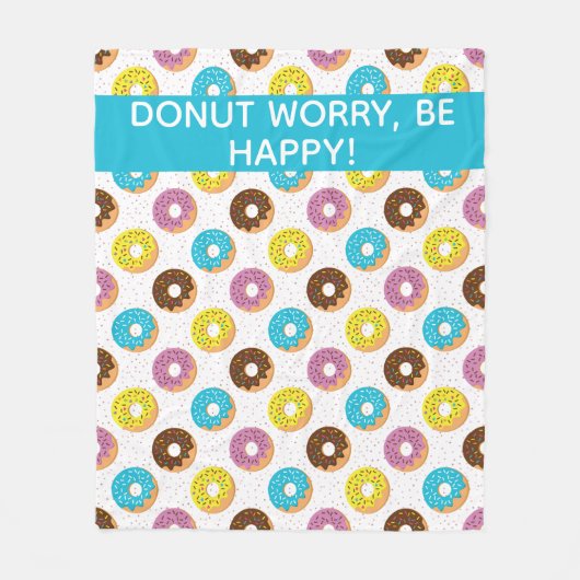 maak je geen zorgen over sproeiers fleece deken (Voorkant)