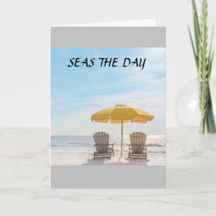 MAAK JE GEEN ZORGEN OVER "STRANDBLIJ" PLEZIER **60 KAART