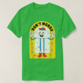 Maak je geen zorgen over Trendy Cloud Cartoon Love T-shirt (Design voorkant)