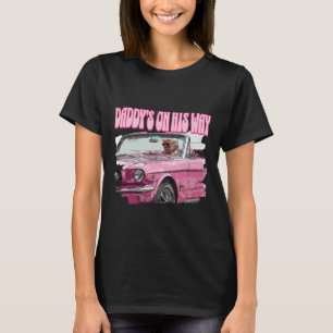 Maak je geen zorgen papa's op zijn weg Grappige Tr T-shirt