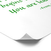 Maak je geen zorgen - Pray en Watch Poster (Hoek)