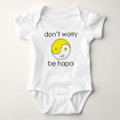 maak je geen zorgen romper (Voorkant)