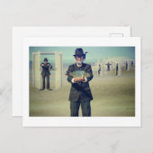 Maak je geen zorgen, wees blij briefkaart (Voorkant / Achterkant)