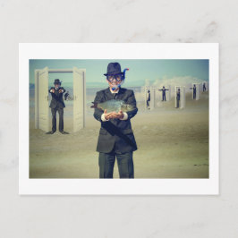 Maak je geen zorgen, wees blij briefkaart