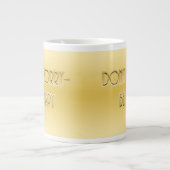 Maak je geen zorgen. Wees blij Grote Koffiekop (Voorkant)