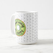 Maak je geen zorgen, wees blij koffiemok (Voorkant links)