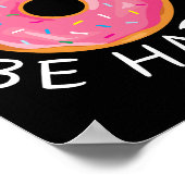 Maak je geen zorgen, wees blij met Wall Art Poster (Hoek)