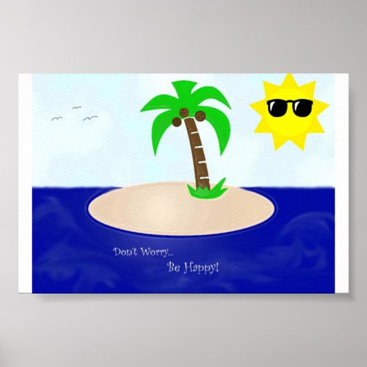 Maak je geen zorgen, wees blij! poster (Voorkant)