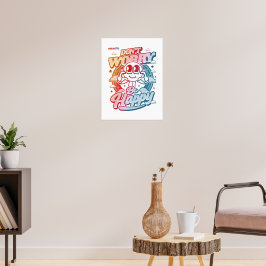 Maak je geen zorgen, wees blij poster