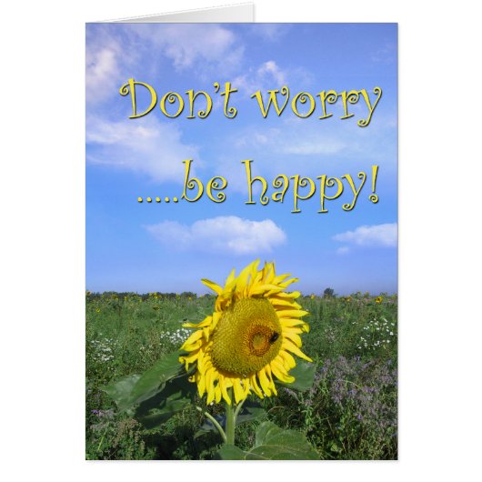 Maak je geen zorgen... wees gelukkig! (Voorkant)