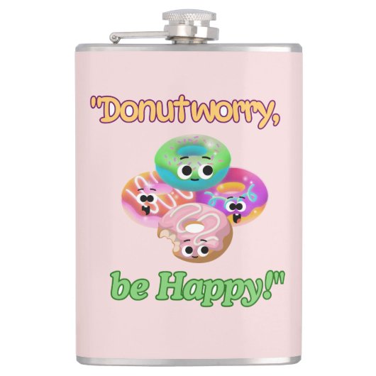 MAAK JE GEEN ZORGEN, WEES GELUKKIG HEUPFLES (Voorkant)