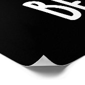 Maak je geen zorgen Wees haar-py grappige haarspel Poster (Hoek)