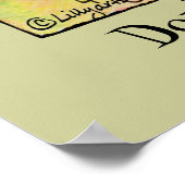 Maak je geen zorgen, wees hopeloos. Aangepaste Pos Poster (Hoek)