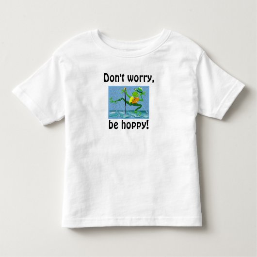 Maak je geen zorgen, wees hopeloos! kinder shirts (Voorkant)