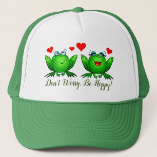Maak je geen zorgen Wees Hoppy Schattige Cartoon K Trucker Pet