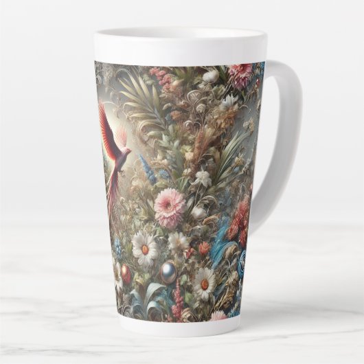 Maak je geest wakker met elke slok latte mok (Rechterhoek)