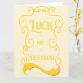 Maak je geluk kaart (Gele Bloem)