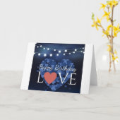 MAAK JE "GELUKKIG" VOOR JE VERJAARDAG KAART (Gele Bloem)