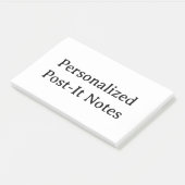 maak je gepersonaliseerde 10" x 6" post-it® notes (Schuin)