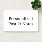 maak je gepersonaliseerde 10" x 6" post-it® notes (Kantoor)