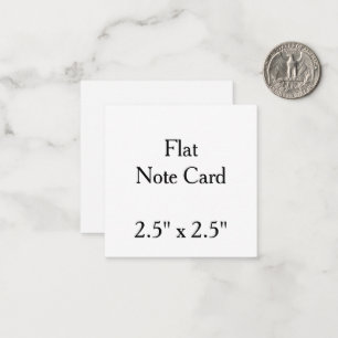 Maak je gepersonaliseerde 2,5" x 2,5" vierkante vl notitiekaartje