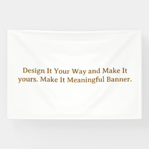 Maak je gepersonaliseerde 4' x 6' spandoek