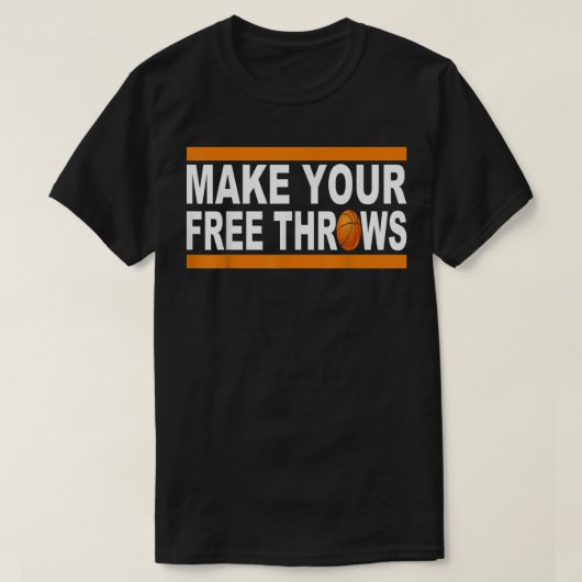 Maak je gratis dikken op je geschenk, grappig, voo t-shirt (Design voorkant)