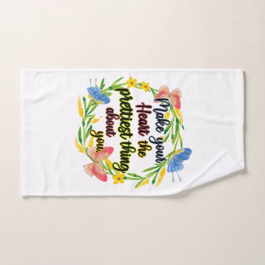 Maak je hart het ding van je bad handdoek (Handdoek)