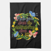 Maak je hart het ding van je theedoek (Verticaal)