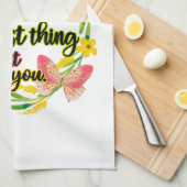 Maak je hart het ding van je theedoek (Quarter Fold)