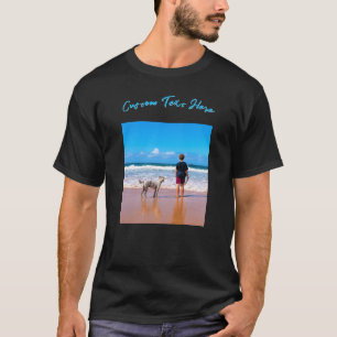 Maak je huisdier foto T-shirt met gepersonaliseerd