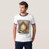 "Maak je kalmte wakker" T-shirt (Voorkant volledig)