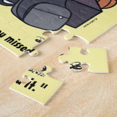 Maak je kamer puzzel schoon legpuzzel (Zijkant)