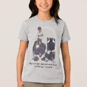 Maak je kamer schoon Jongen Tri-Blend Shirt (Voorkant)