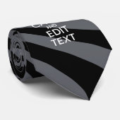 Maak je Keep Calm-cadeau persoonlijk met een twist Stropdas (Opgerold)