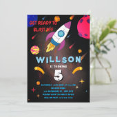 Maak je klaar om Galaxy Traveling uit te blazen Kaart (Staand voorkant)