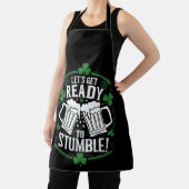 Maak je klaar om grappige St Patrick's Day te stru Schort (Insitu)