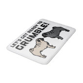 Maak je klaar om te mopperen badmat (Gekanteld)