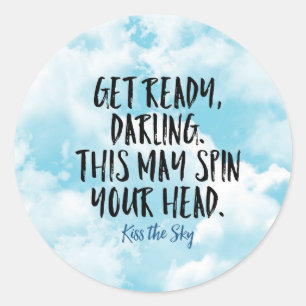 Maak je klaar schat Sticker