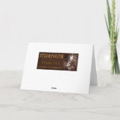 Maak je klaar voor Adventure Wenskaart Kaart (Achterkant)